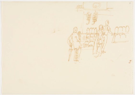 Alternate image of Sketchbook, Sri Lanka by Donald Friend