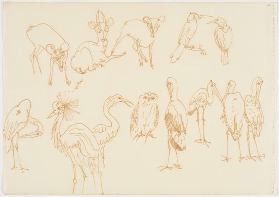 Alternate image of Sketchbook, Sri Lanka by Donald Friend