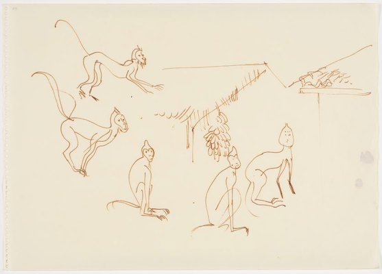 Alternate image of Sketchbook, Sri Lanka by Donald Friend