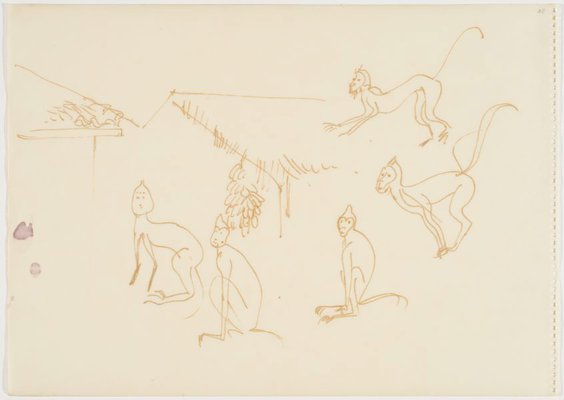 Alternate image of Sketchbook, Sri Lanka by Donald Friend