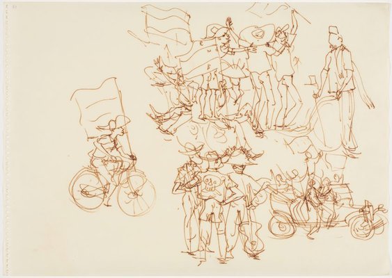 Alternate image of Sketchbook, Sri Lanka by Donald Friend