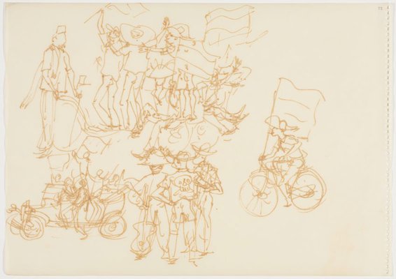 Alternate image of Sketchbook, Sri Lanka by Donald Friend