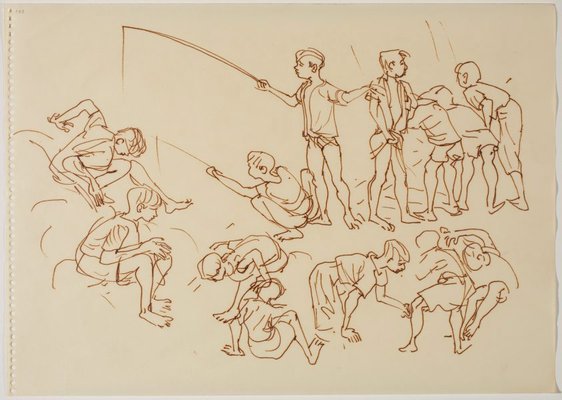 Alternate image of Sketchbook, Sri Lanka by Donald Friend