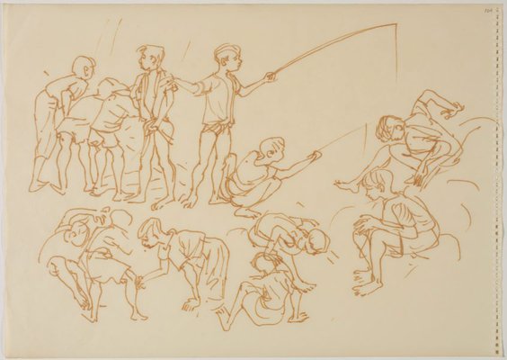 Alternate image of Sketchbook, Sri Lanka by Donald Friend