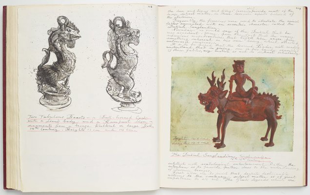 Alternate image of Ayam Kesayangan II - Balinese Ancestral Bronzes by Donald Friend