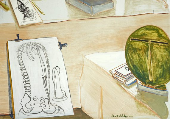 Alternate image of Portrait of Joel Elenberg by Brett Whiteley