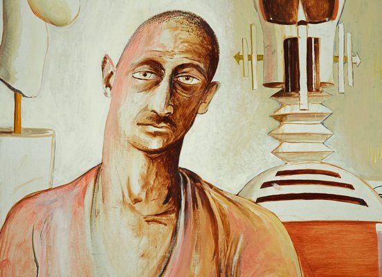 Alternate image of Portrait of Joel Elenberg by Brett Whiteley