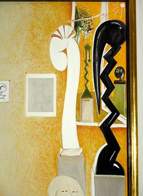 Alternate image of Portrait of Joel Elenberg by Brett Whiteley