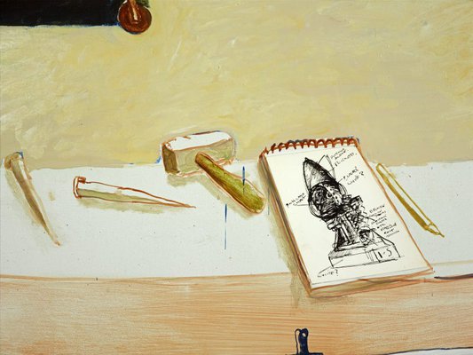 Alternate image of Portrait of Joel Elenberg by Brett Whiteley