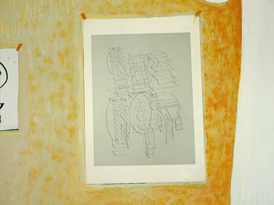 Alternate image of Portrait of Joel Elenberg by Brett Whiteley