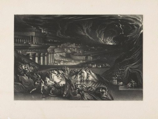 Fall of Nineveh, 1835 by John Martin :: The Collection :: Art Gallery NSW