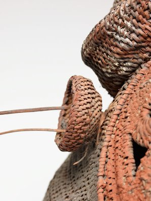 Alternate image of Baba or yau-baba (bell-shaped woven mask) by Abelam people