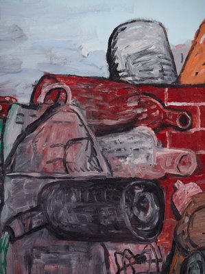 Alternate image of East Tenth by Philip Guston