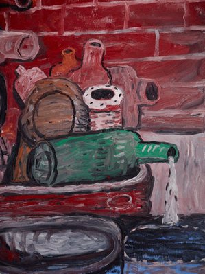 Alternate image of East Tenth by Philip Guston