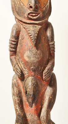 Alternate image of Urungwall (sacred figure) by Abelam people