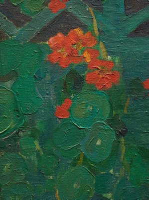 Alternate image of Nasturtiums by E Phillips Fox