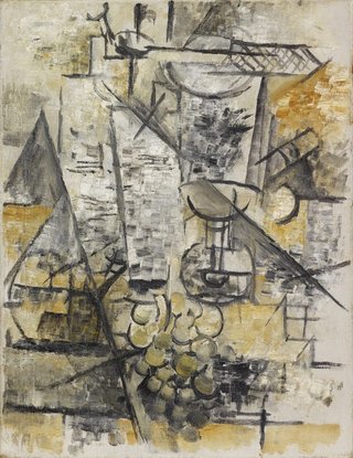 AGNSW collection Georges Braque Glass of absinthe (1911) 410.1997