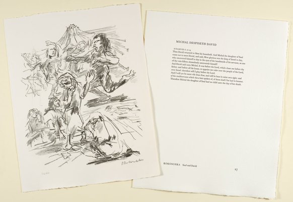 Alternate image of 27. Michal despiseth David by Oskar Kokoschka