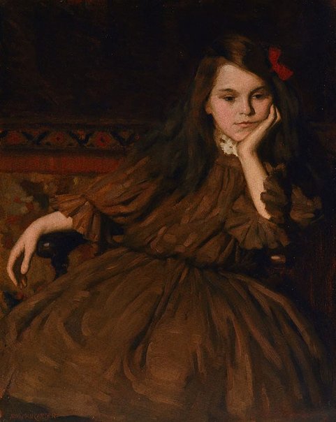 An image of A study in brown by Norman Carter