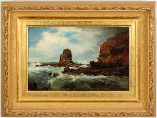 Alternate image of Pulpit Rock, Cape Schanck, Victoria by Nicholas Chevalier