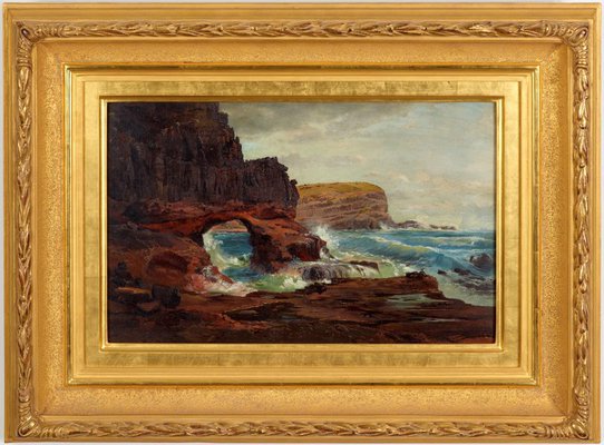 Alternate image of Tunnel Rock, Cape Schanck, Victoria by Nicholas Chevalier