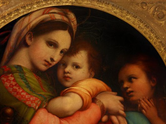 Alternate image of Madonna della Sedia by Unknown, after Raphael