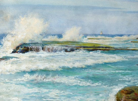 Alternate image of Terrigal Headland, New South Wales by Julian Ashton