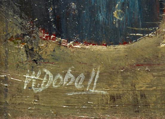 Alternate image of Woman watching a funeral by William Dobell