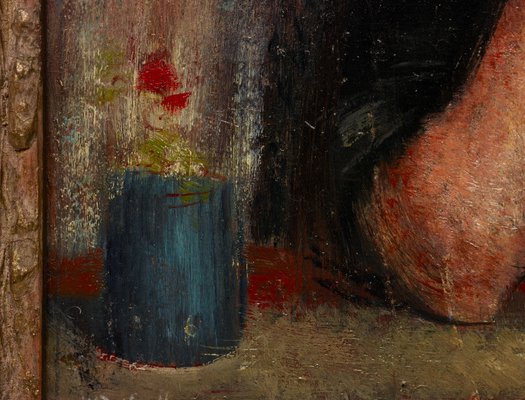 Alternate image of Woman watching a funeral by William Dobell
