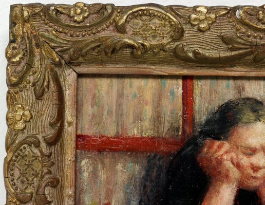 Alternate image of Woman watching a funeral by William Dobell