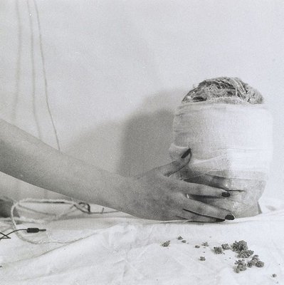 Alternate image of 4. Aktion Sommer 1965, Wohnung Cibulka, 1070 Wien, Kaiserstraße by Rudolf Schwarzkogler