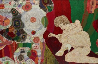 Dithyrambic painting no 6, 1965 by Richard Larter