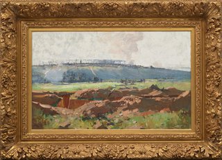 AGNSW collection Arthur Streeton Villers-Bretonneux (1918) 538