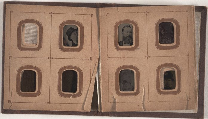 Alternate image of Album 3 (album of tintype portraits) by Gove & Allen