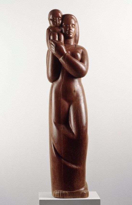 Mother and child, (1939) by Margel Hinder