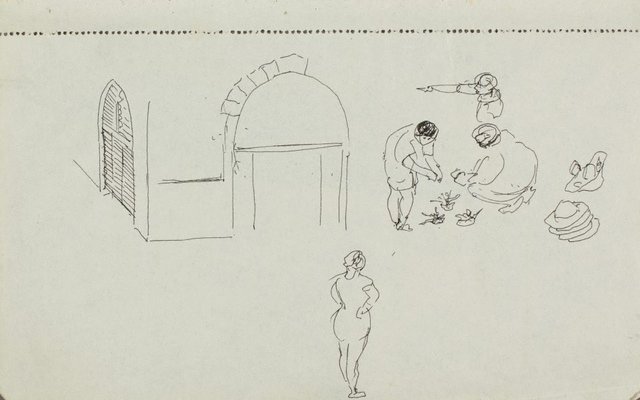 Alternate image of Sketchbook no. 11: Italy, Greece, Paris 1966 by Lloyd Rees