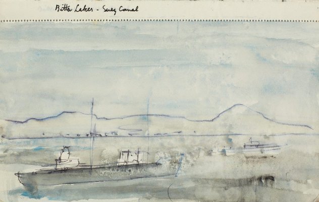 Alternate image of Sketchbook no. 11: Italy, Greece, Paris 1966 by Lloyd Rees