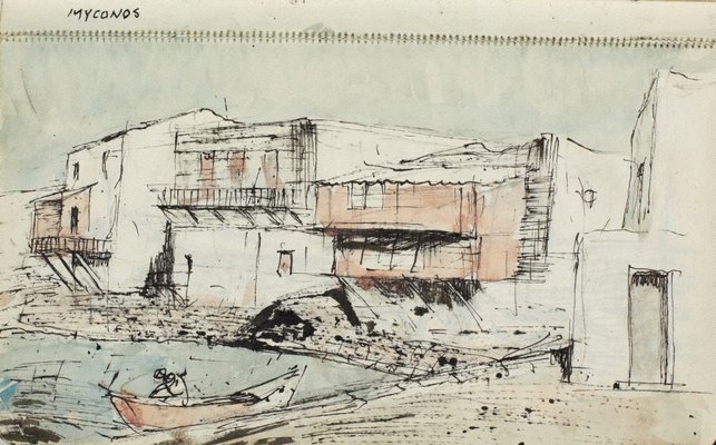 Alternate image of Sketchbook no. 11: Italy, Greece, Paris 1966 by Lloyd Rees