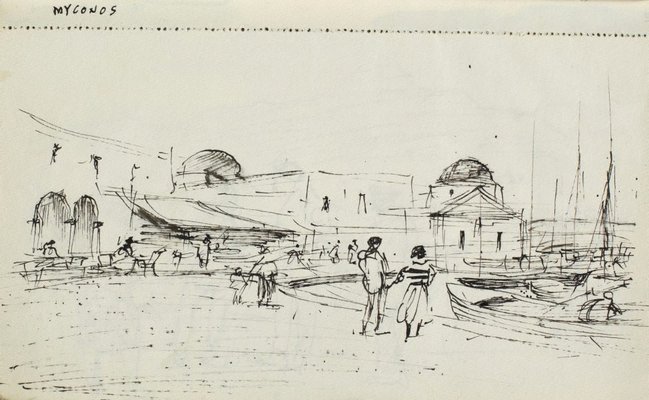 Alternate image of Sketchbook no. 11: Italy, Greece, Paris 1966 by Lloyd Rees