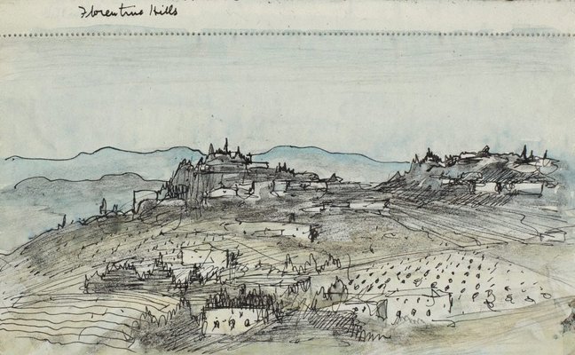 Alternate image of Sketchbook no. 11: Italy, Greece, Paris 1966 by Lloyd Rees