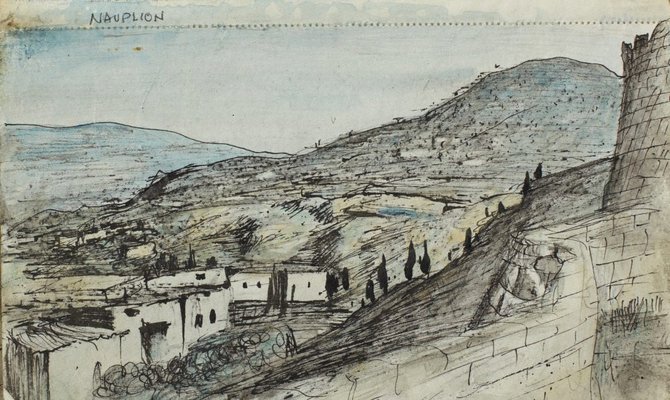 Alternate image of Sketchbook no. 11: Italy, Greece, Paris 1966 by Lloyd Rees