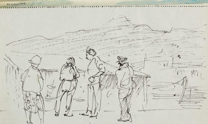 Alternate image of Sketchbook no. 11: Italy, Greece, Paris 1966 by Lloyd Rees