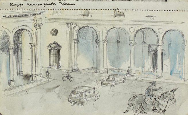 Alternate image of Sketchbook no. 11: Italy, Greece, Paris 1966 by Lloyd Rees