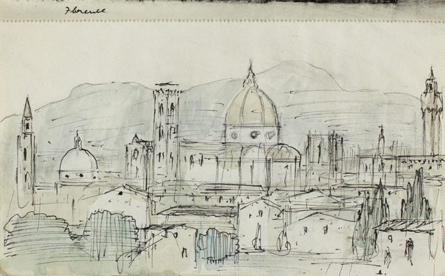 Alternate image of Sketchbook no. 11: Italy, Greece, Paris 1966 by Lloyd Rees