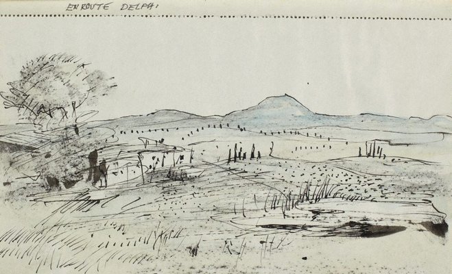 Alternate image of Sketchbook no. 11: Italy, Greece, Paris 1966 by Lloyd Rees