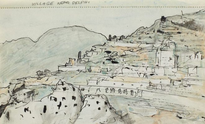 Alternate image of Sketchbook no. 11: Italy, Greece, Paris 1966 by Lloyd Rees