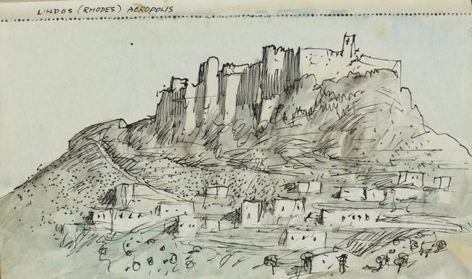 Alternate image of Sketchbook no. 11: Italy, Greece, Paris 1966 by Lloyd Rees