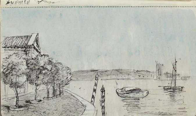 Alternate image of Sketchbook no. 11: Italy, Greece, Paris 1966 by Lloyd Rees