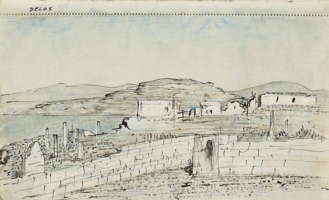 Alternate image of Sketchbook no. 11: Italy, Greece, Paris 1966 by Lloyd Rees