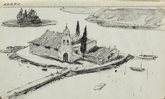 Alternate image of Sketchbook no. 11: Italy, Greece, Paris 1966 by Lloyd Rees